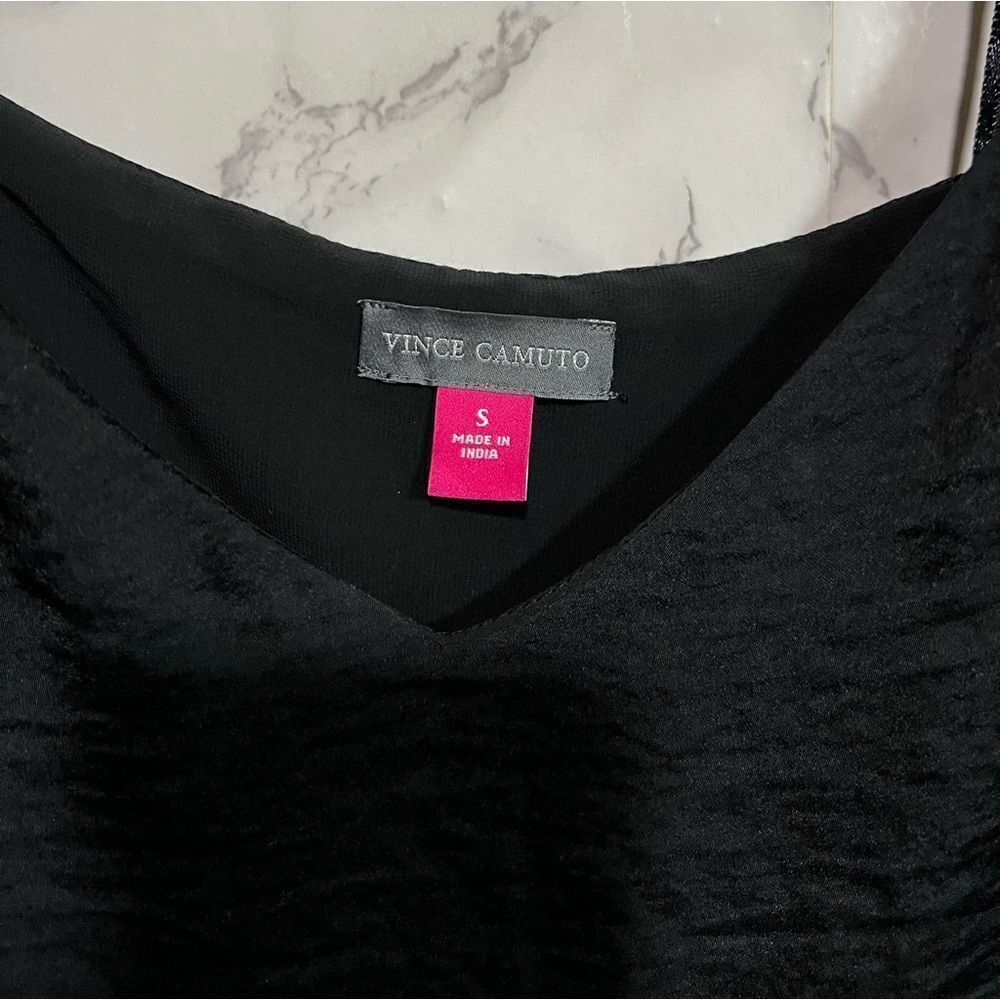 VINCE CAMUTO Three-Quarter Puff Sleeve Top Size S - Picture 6 of 11